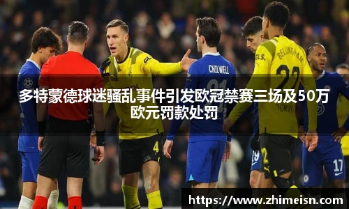 多特蒙德球迷骚乱事件引发欧冠禁赛三场及50万欧元罚款处罚